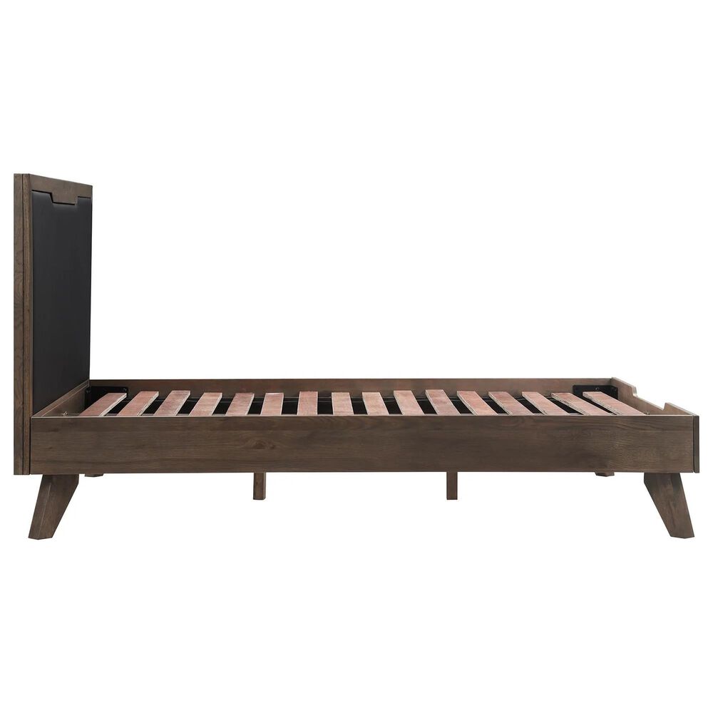 Blue River Astoria Queen Platform Bed in Dark Brown, , large