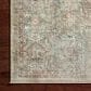 Loloi Sonnet 2"6" x 12" Lagoon and Gold Runner, , large