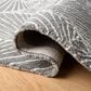 Safavieh Micro-Loop Geometric 2"3" x 7" Grey and Ivory Runner, , large