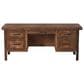 Legends Home Sausalito Executive Desk in Whiskey, , large