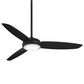 Minka-Aire Concept IV 54" Ceiling Fan with LED Light in Coal, , large