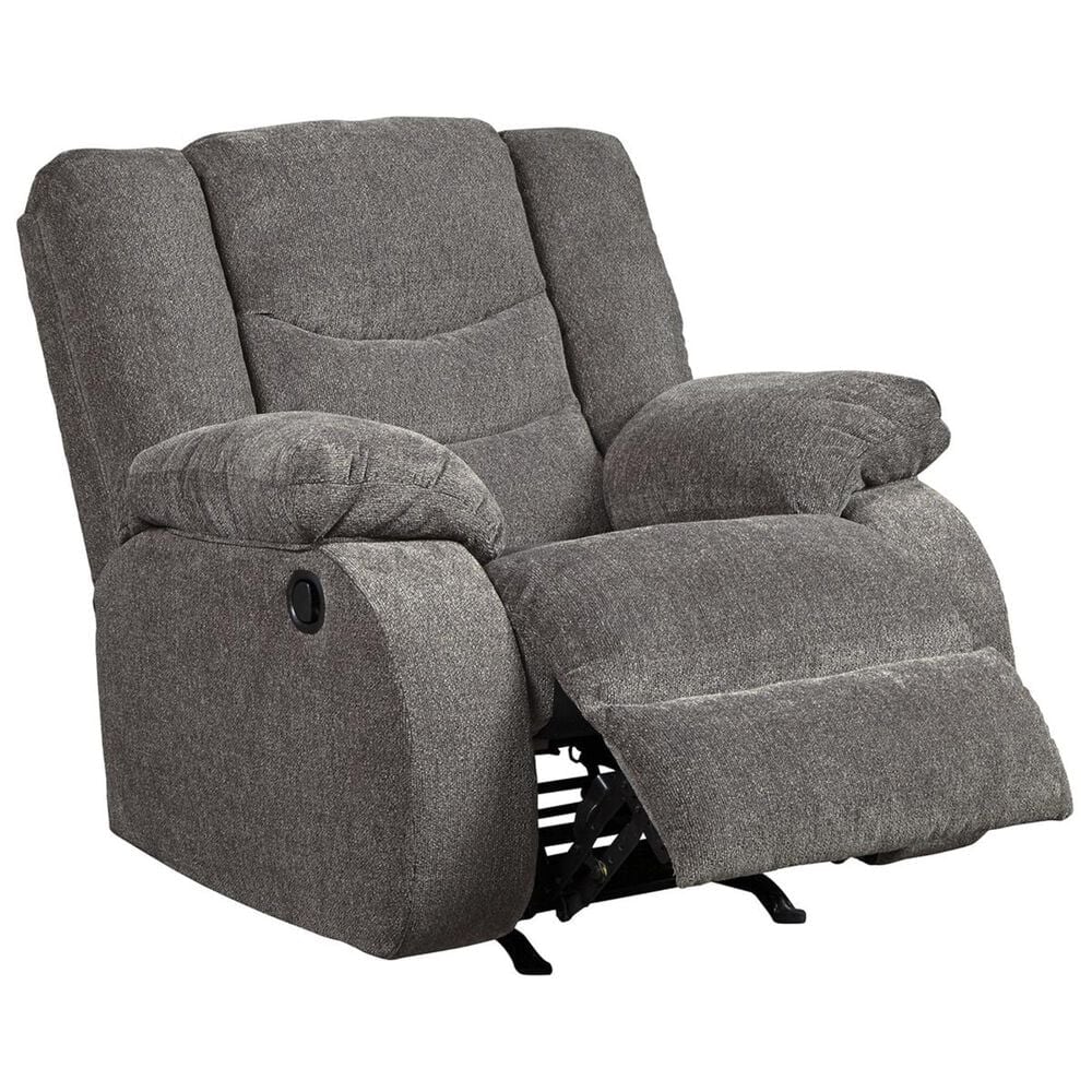 Ashley Tulen Rocker Recliner in Gray, , large