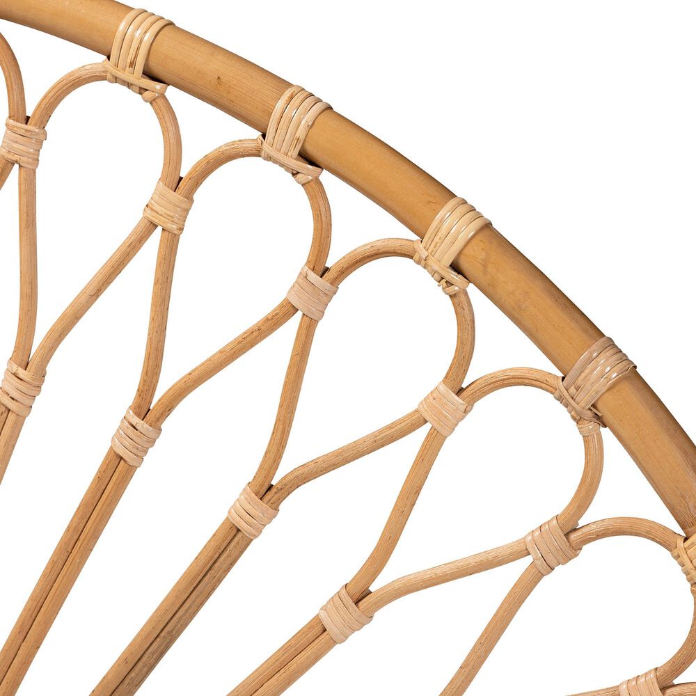 Baxton Studio Perenna Queen Standalone Headboard in Natural Brown, , large