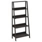 HOMLUX 5-Tier Ladder Display Bookshelf in Espresso, , large