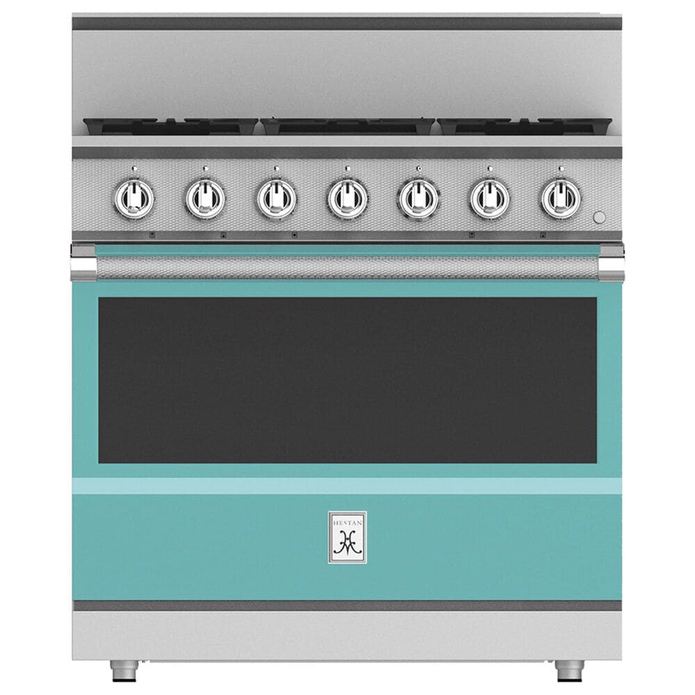 Hestan KRD Series 5.8 Cu. Ft. Slide-In Natural Gas Range with 5-Burner in Bora Bora, , large