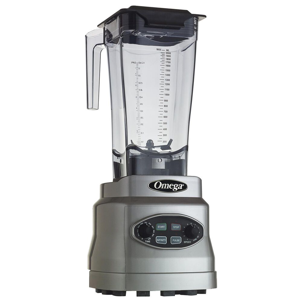 Omega 10 Speed Blender in Silver, , large