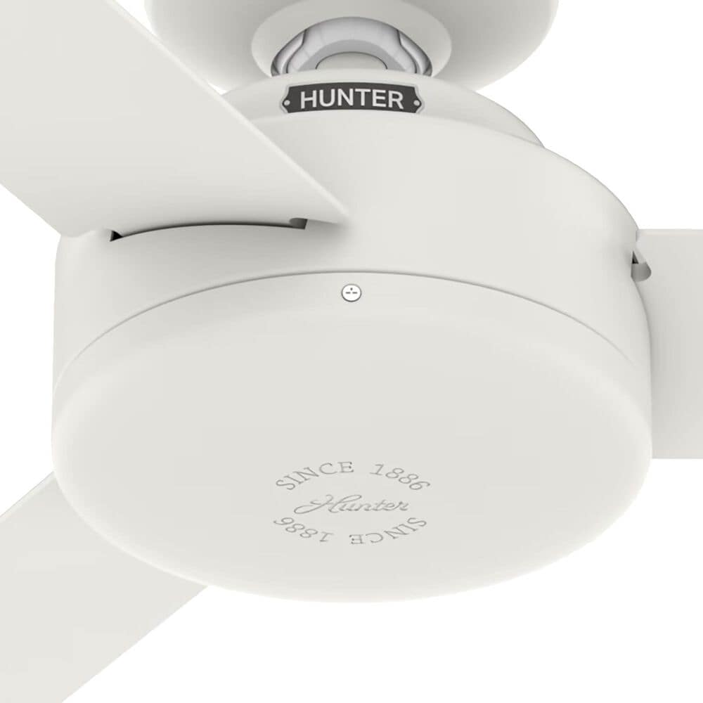 Hunter Presto 52&quot; Ceiling Fan in Matte White, , large