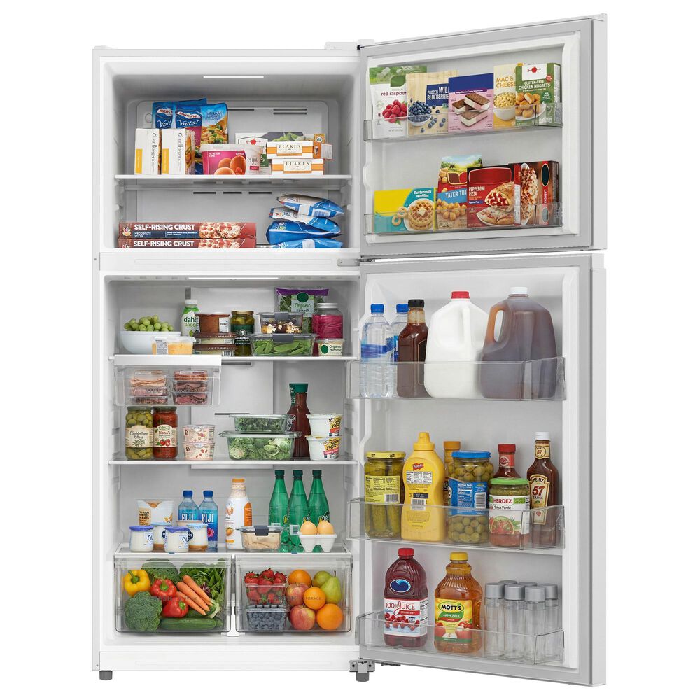 Frigidaire 19 Cu. Ft. Garage Ready Top Freezer Refrigerator with Deli Drawer in White, , large