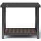 Agio International End Table in Black, , large