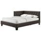 Mayberry Hill Julesburg Corner Full Platform Bed in Rich Brown, , large