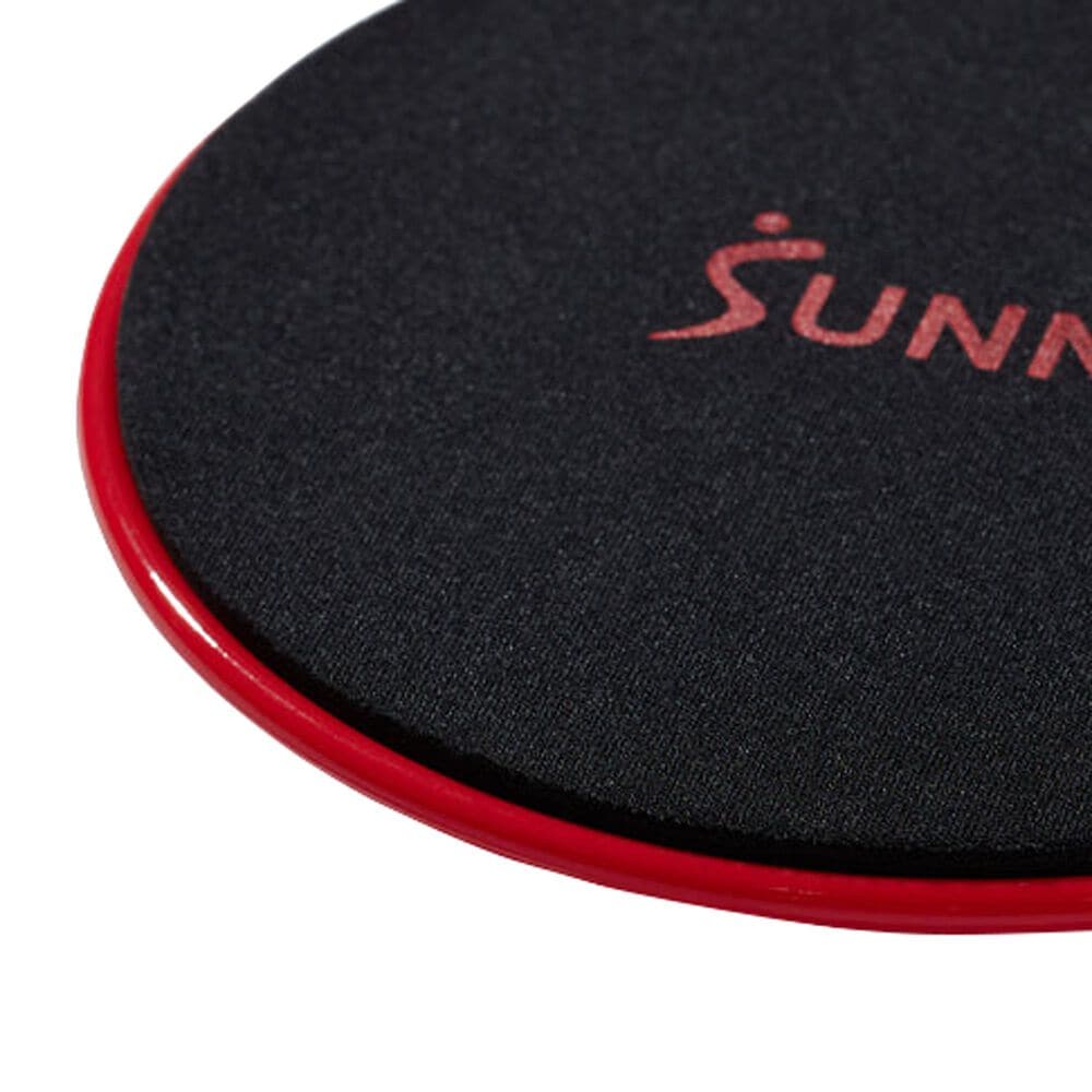 Sunny Health &amp; Fitness Dual Sided Core Exercise Disk in Black and Red, , large