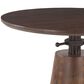 Home Trends & Design Jennifer 5-Piece Round Dining Set in Walnut and Black, , large