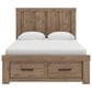 Ashley QUEEN PANEL STORAGE BED (FB STORAGE), , large