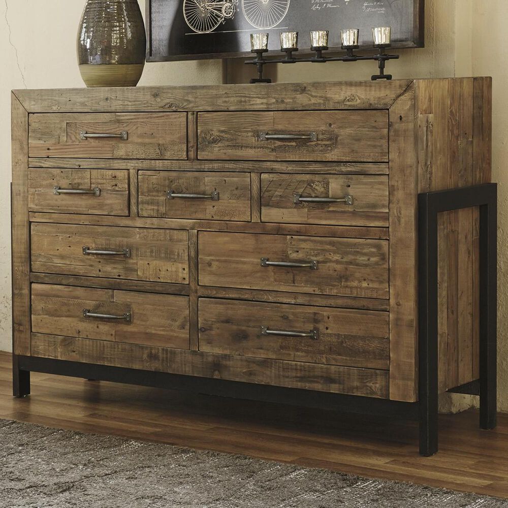 Signature Design by Ashley Sommerford Dresser in Light Grayish Brown, , large