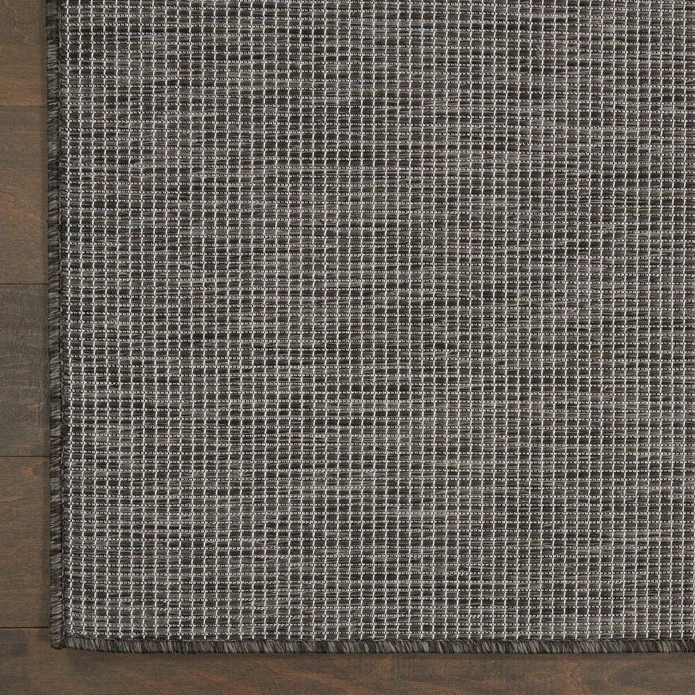 Nourison Positano 3&#39; x 5&#39; Charcoal Indoor/Outdoor Area Rug, , large