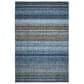 Dalyn Rug Company Portico PO2 Navy 8" x 10" Area Rug, , large