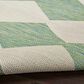 Nourison Positano Geometric Blue and Green 8" x 10" Indoor/Outdoor Area Rug, , large