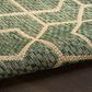 Nourison Horizon HOZ01 Green 10" x 14" Indoor/Outdoor Area Rug, , large