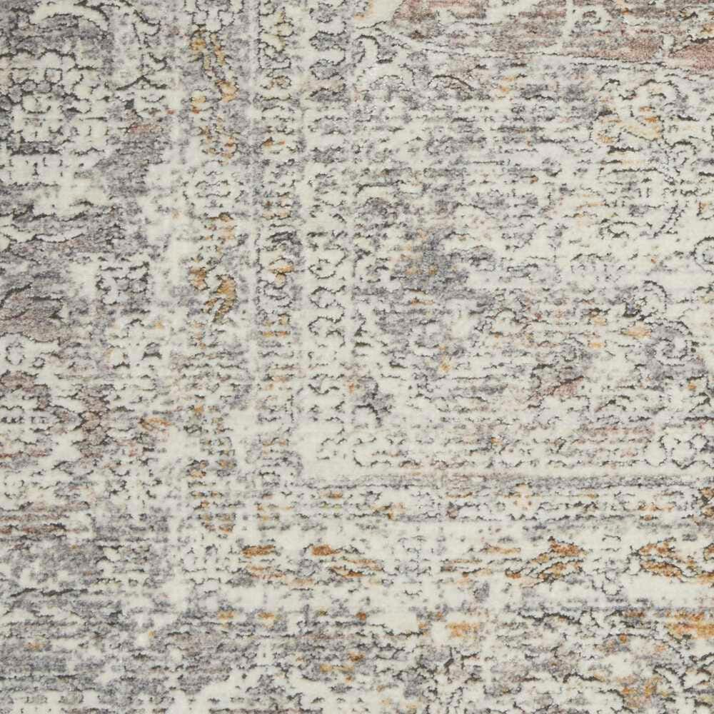 Nourison Starry Nights STN03 10&#39; x 13&#39; Silver and Cream Area Rug, , large