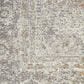 Nourison Starry Nights STN03 10" x 13" Silver and Cream Area Rug, , large