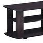 HOMLUX 43.3" Modern Entertainment Center TV Stand in Dark Walnut, , large