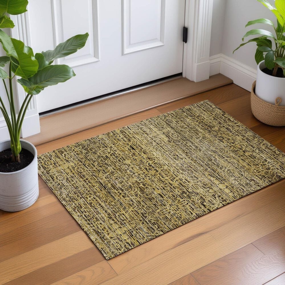 Dalyn Rug Company Vico VC9 Gold 1'8" x 2'6" Area Rug, , large