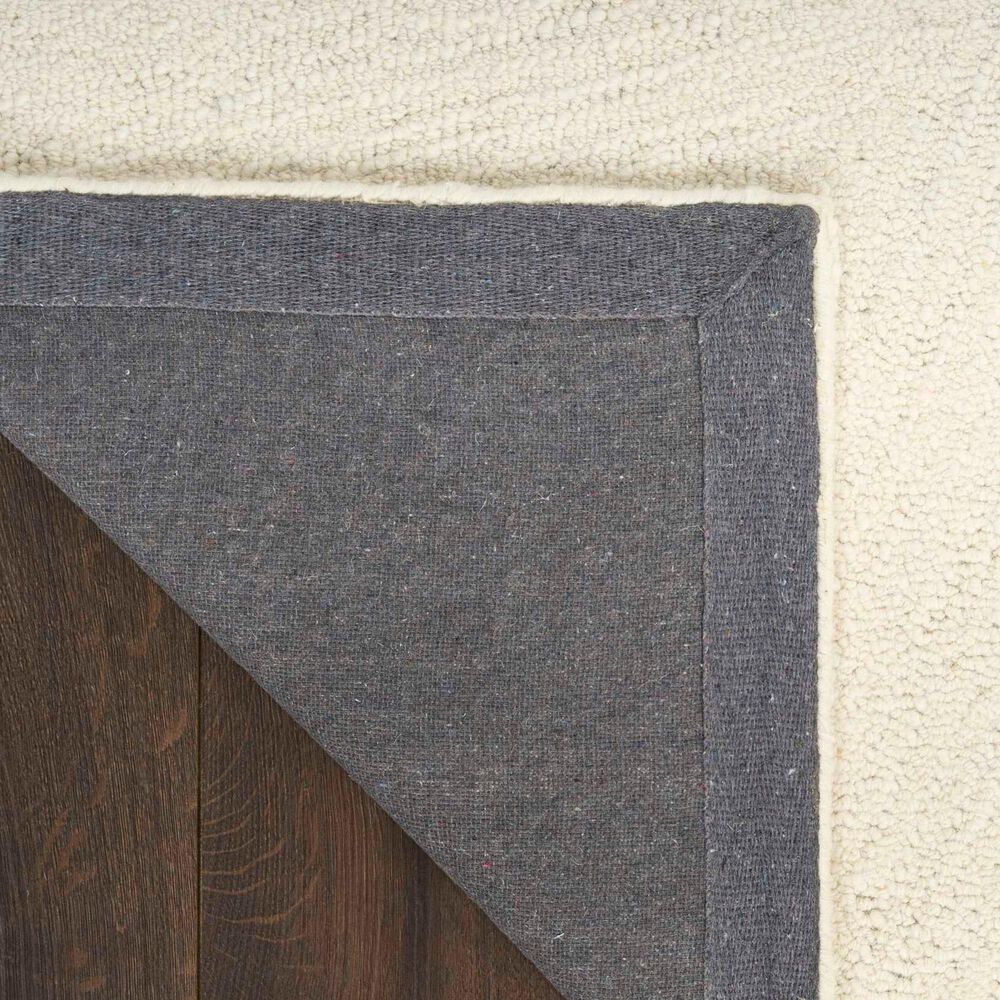 Nourison Pure Angles Ivory 5&#39;3&quot; x 7&#39;3&quot; Area Rug, , large