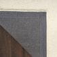 Nourison Pure Angles Ivory 5"3" x 7"3" Area Rug, , large