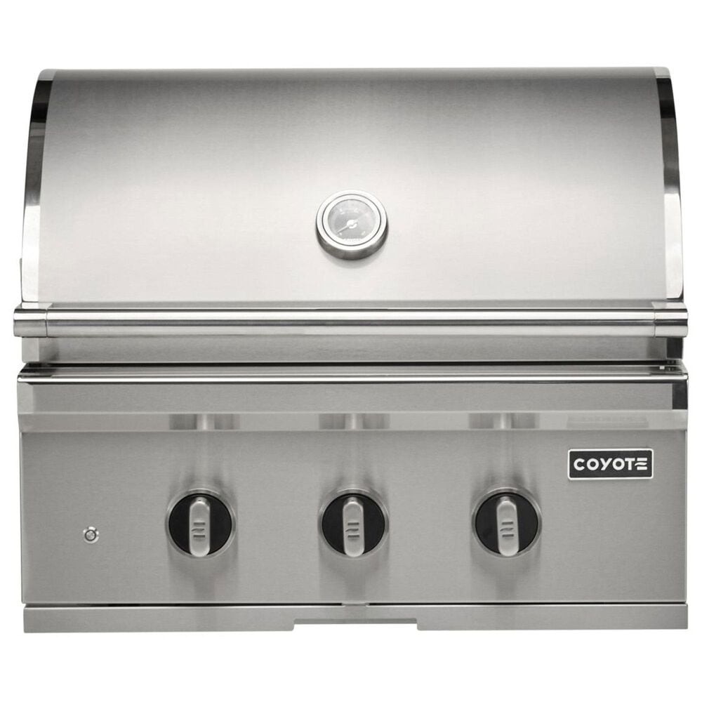 Coyote Outdoor SL-Series 30" Built-In Natural Gas Grill in Stainless Steel, , large