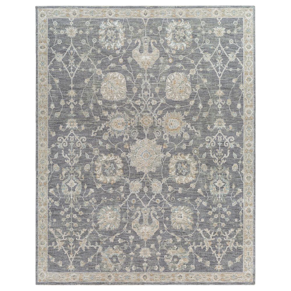 Surya Avant Garde AVT-2306 10" x 14" Gray, Beige and Denim Area Rug, , large