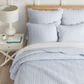 Levtex Martha Stripe 3-Piece King Quilt Set in Blue and White, , large