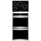 Frigidaire Gallery 2-Piece Kitchen Package with Stainless Steel 30" Double Electric Wall Oven and Black Electric Cooktop, , large
