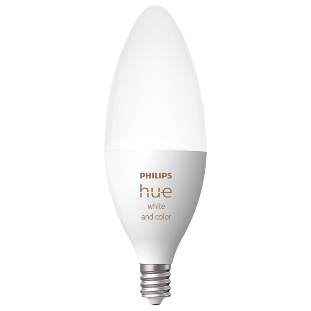 Sta in plaats daarvan op kam wijsheid Philips Hue B39 E12 Bluetooth Smart LED Bulb in White | NFM