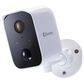 Swann CoreCam Wireless Security Camera with Solar Charging Panel in White, , large