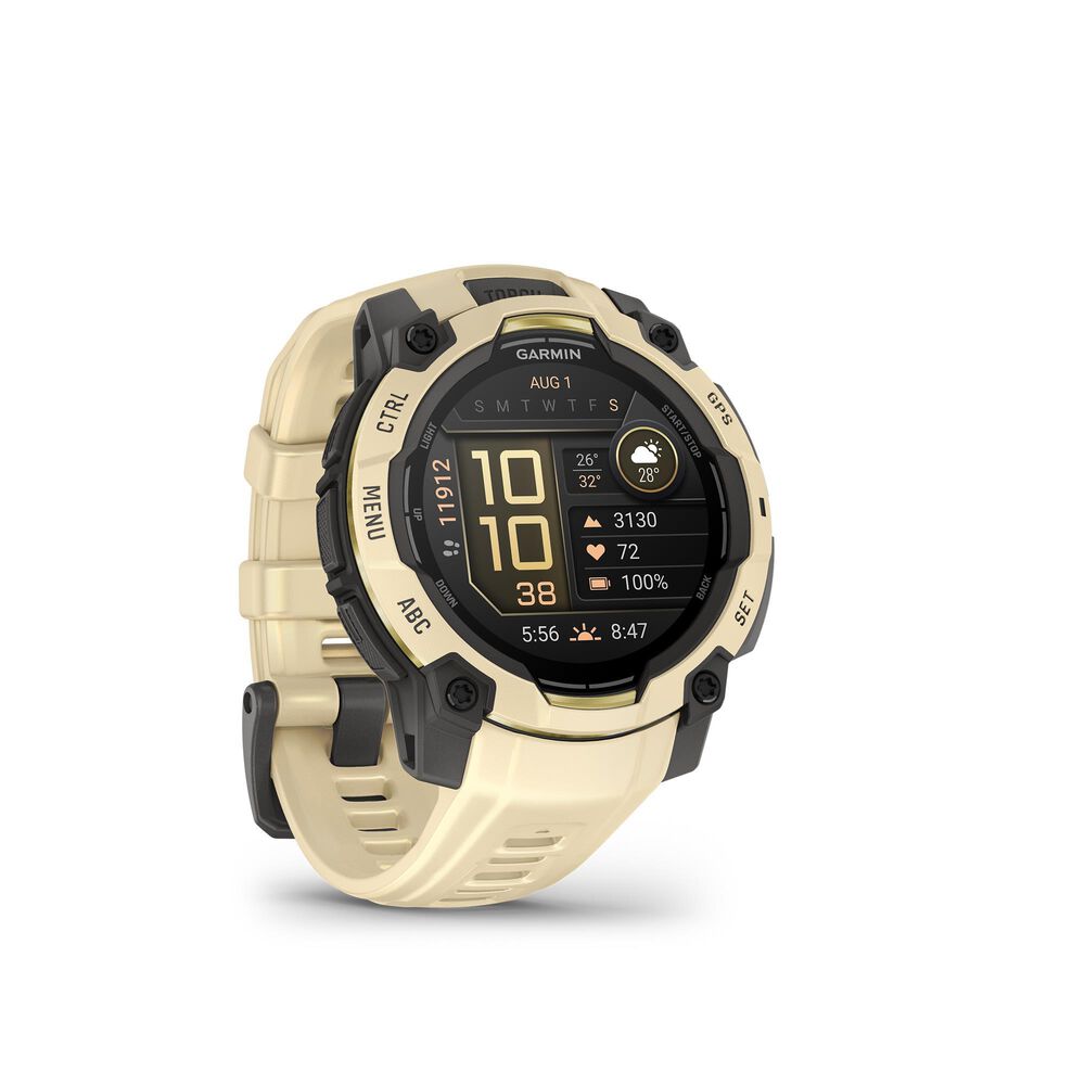 Garmin Instinct 3   45 mm, AMOLED Citrine with Citrine Band, , large