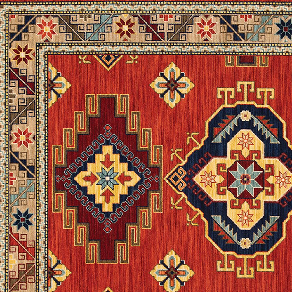 Oriental Weavers Lilihan Medallion 5504P 7&#39;10&quot; x 10&#39;10&quot; Red Area Rug, , large