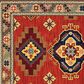 Oriental Weavers Lilihan Medallion 5504P 7"10" x 10"10" Red Area Rug, , large