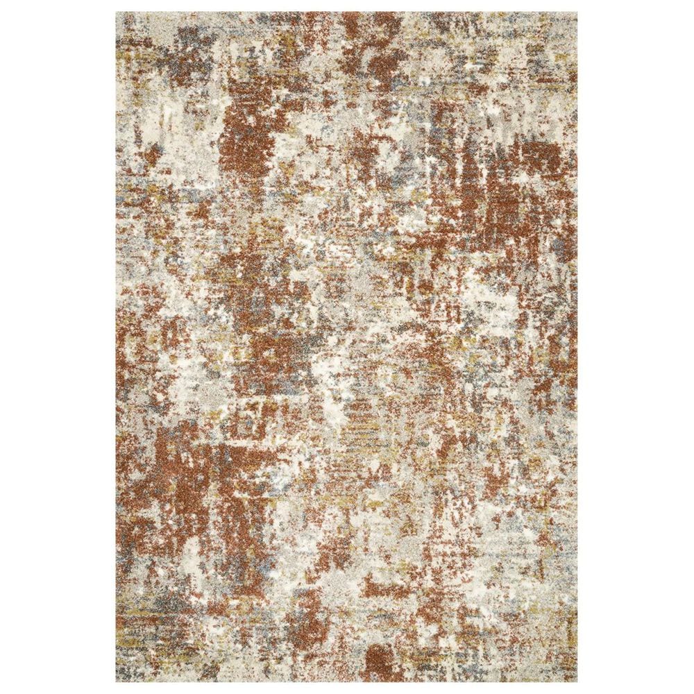 Loloi Landscape LAN-03 2"2" x 12"7" Rust Runner, , large