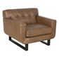 Interlochen Leather Chair in Camel, , large