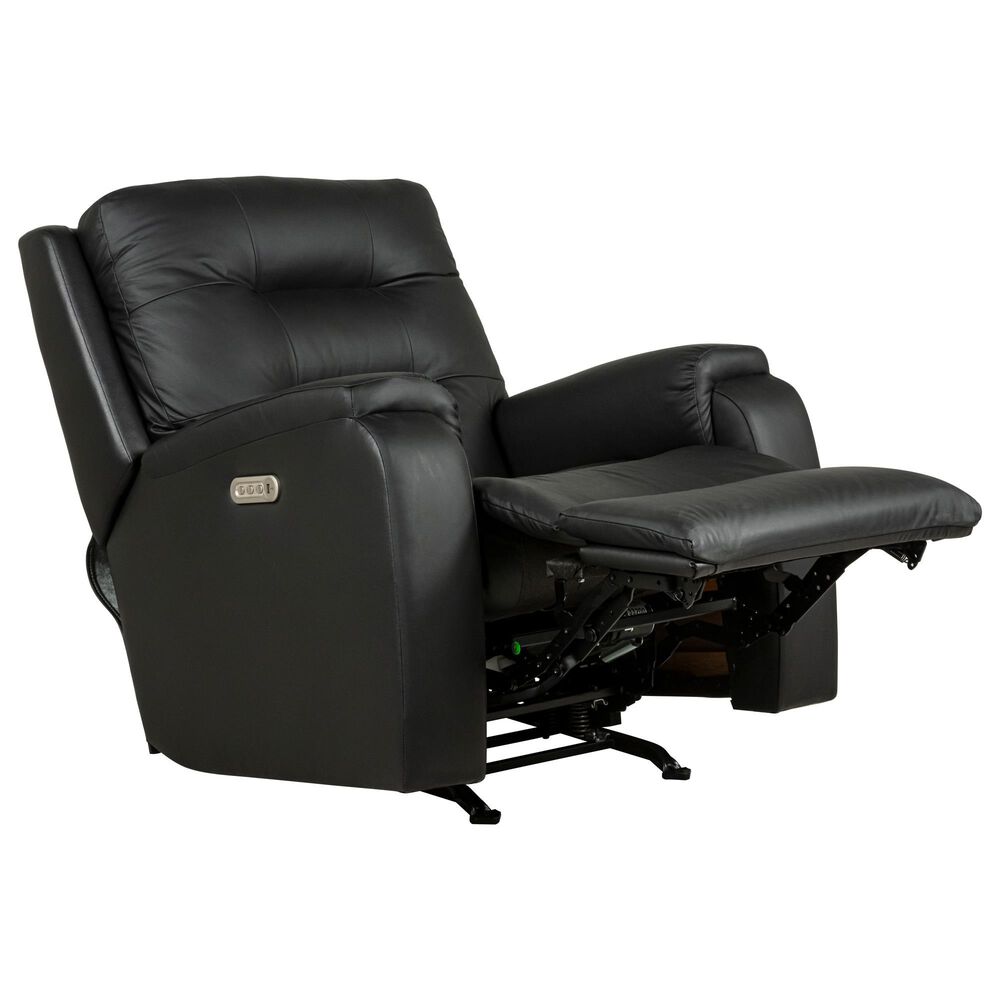 Flexsteel Arlo Power Rocker Recliner in Black, , large