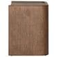 Four Hands Kiran Nightstand in Amber Oak and Dark Green, , large