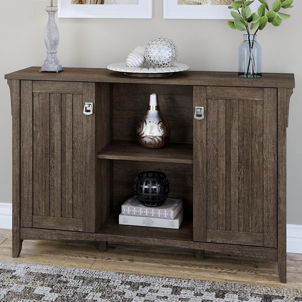 Bush Salinas Accent Storage in Ash Brown Nebraska Furniture Mart