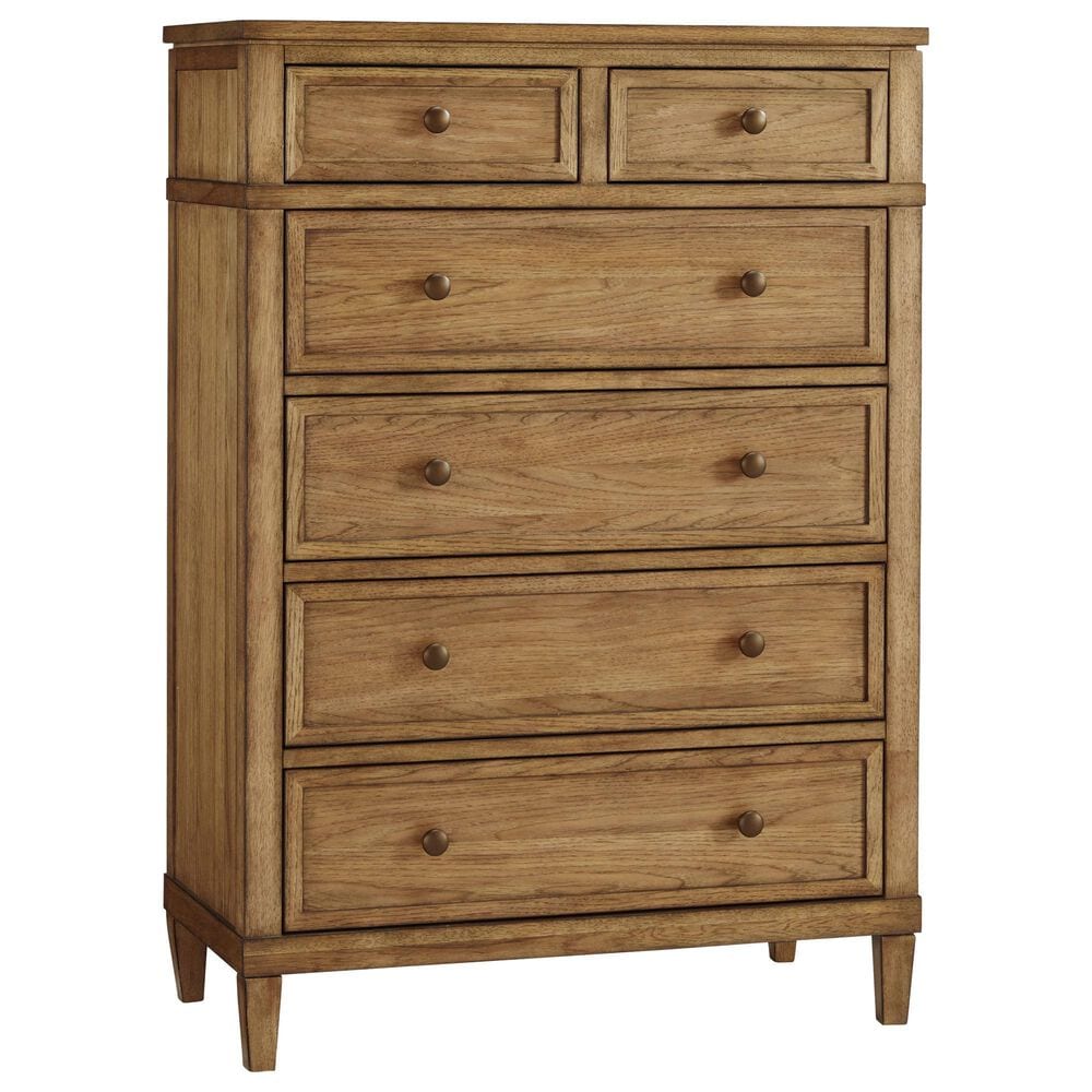 Ashley Sharlance 5-Piece California King Panel Bedroom Set in Light Brown, , large