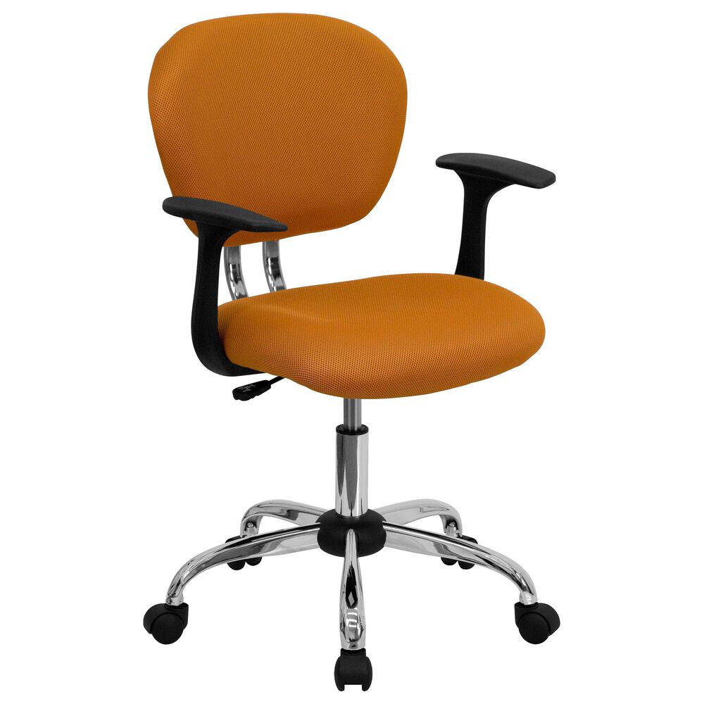 Flash Furniture Swivel Task Chair in Orange, , large