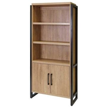 Wycliff Bay Mason 78" Lower Door Bookcase in Monarca, , large
