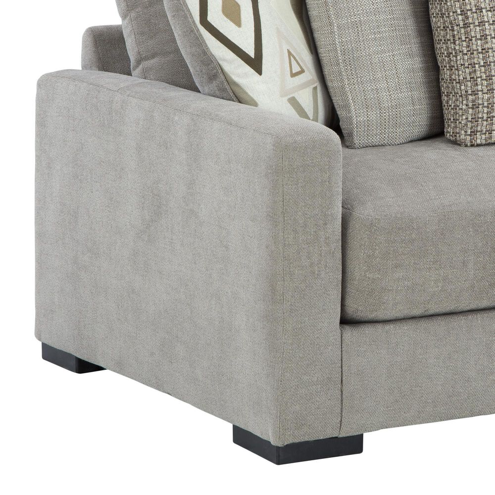 Ashley Aslan Court 3-Piece Right Facing Sectional with Chaise in Flax, , large