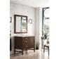 James Martin Vanities Addison 36" Single Bathroom Vanity in Mid Century Acacia with 3 cm Ethereal Noctis Quartz Top and Rectangular Sink, , large
