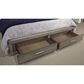 Riva Ridge Modern Loft Queen Panel Storage Bed in Greystone, , large