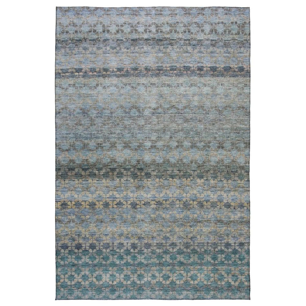 Dalyn Rug Company Burano BU6 3" x 5" Blue Indoor/Outdoor Area Rug, , large