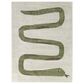 Balta Rugs Serpieri Snake 4"4" x 6" Cream Kids Area Rug, , large